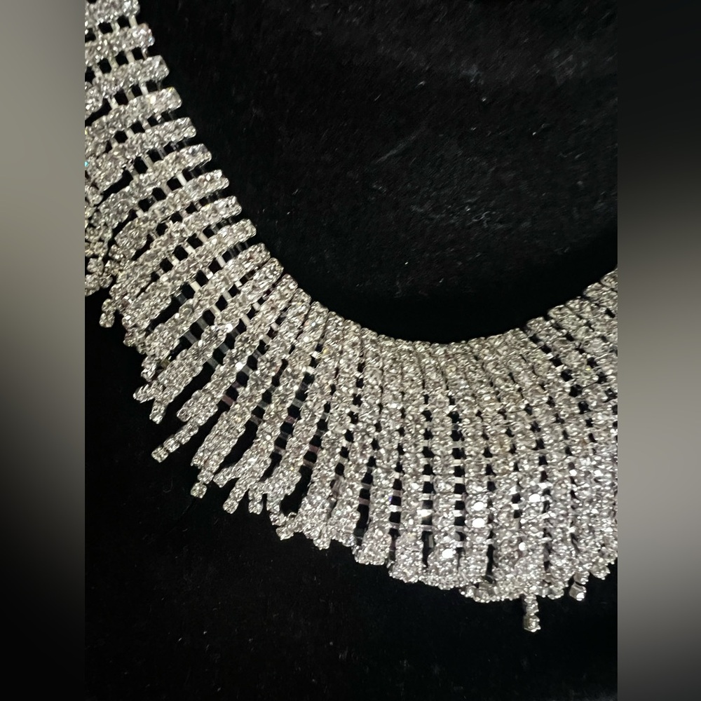 Rhinestone Necklace - Picture 3 of 3